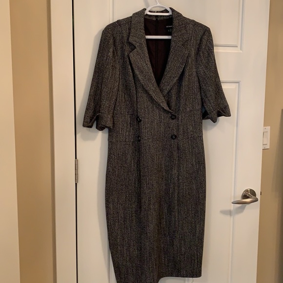 Wool Gray Dress - Picture 1 of 5